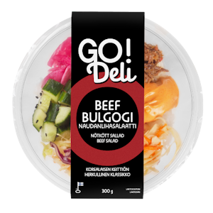 GO! Deli beef bulgogi naudanlihasalaatti 300g