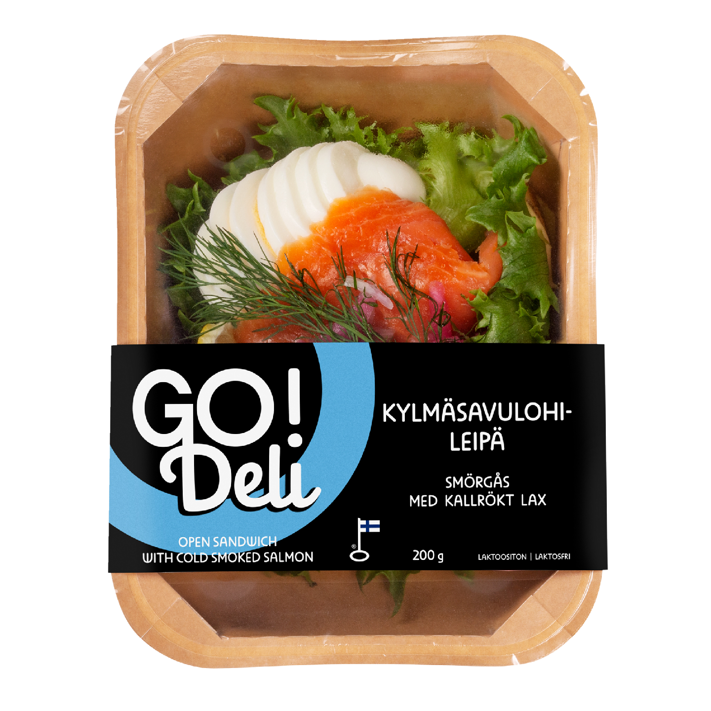 GO! Deli kylmäsavulohileipä 200 g