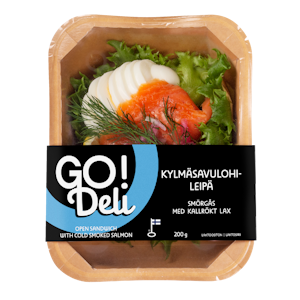 GO! Deli kylmäsavulohileipä 200 g