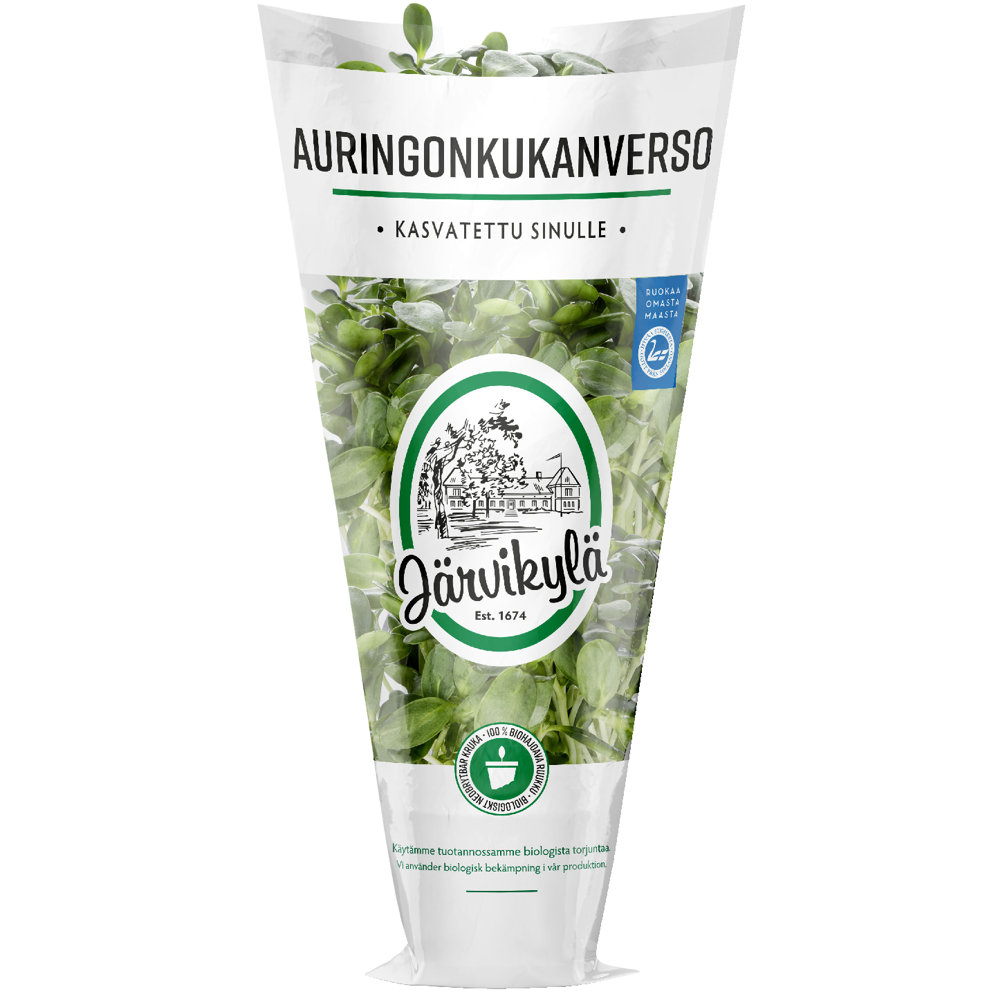 Järvikylä auringonkukanverso rk Suomi