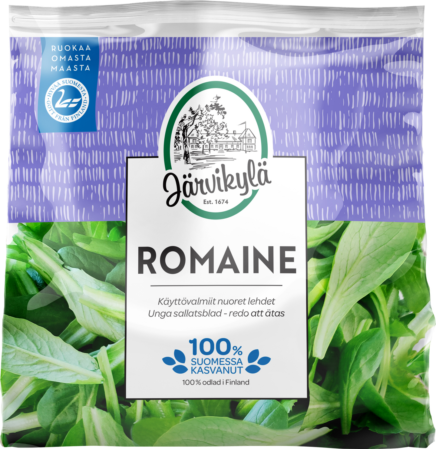 Järvikylä baby-romaine salaatti 75g Suomi