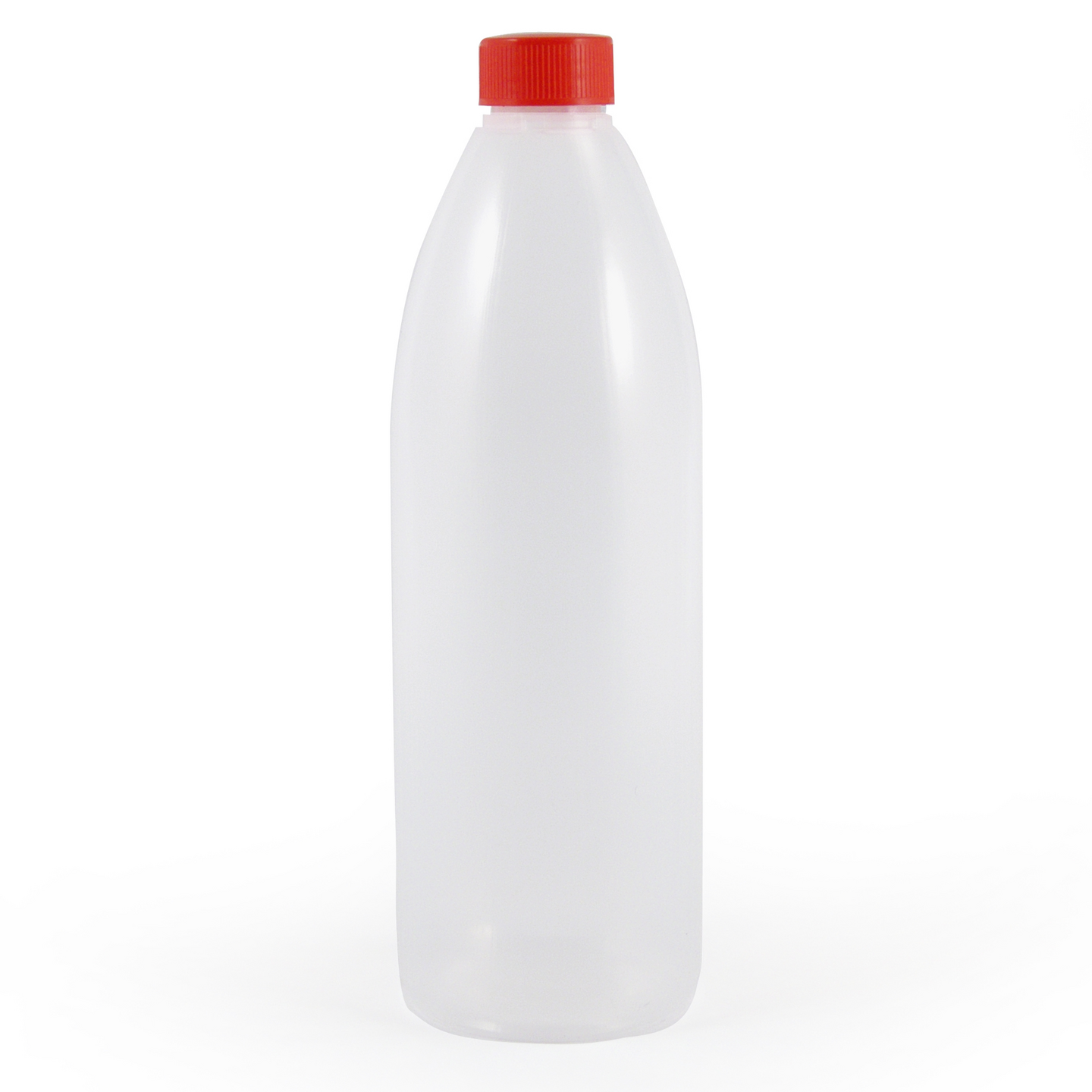 Plastex muovipullo 1l HDPE sisältää korkin 50kpl
