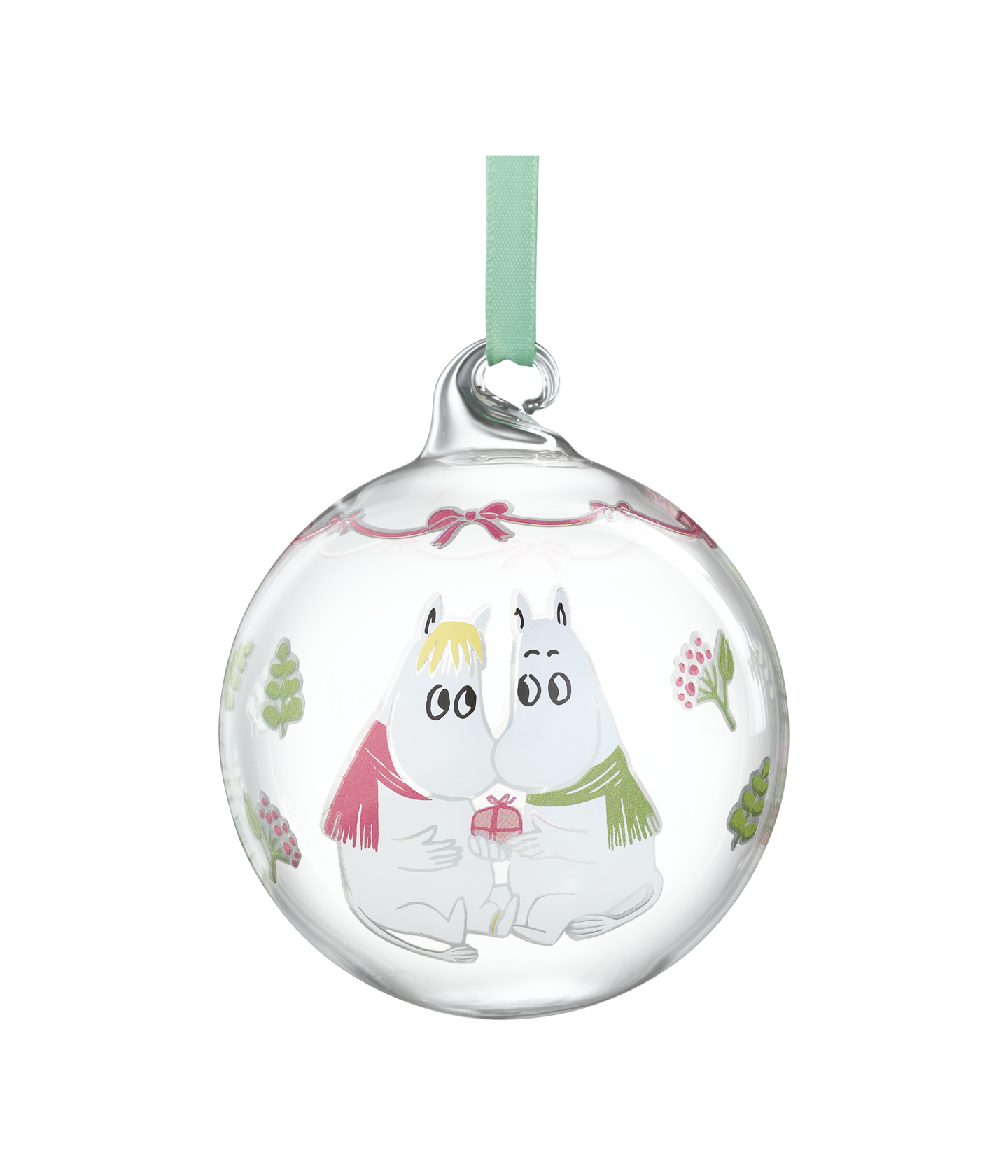 Muumi joulupallo Rakkaani 7 cm