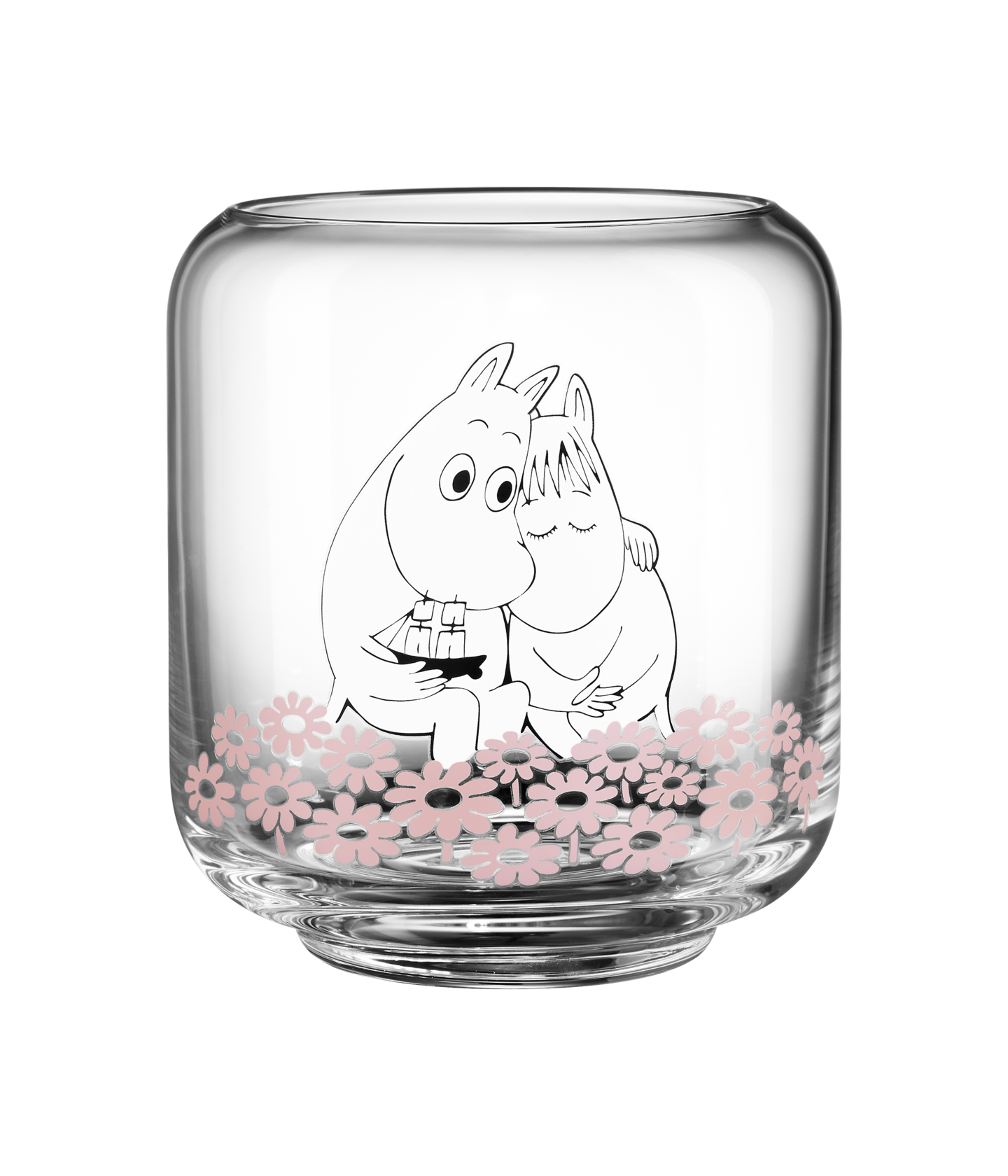 Muumi kynttilälyhty/maljakko Yhdessä