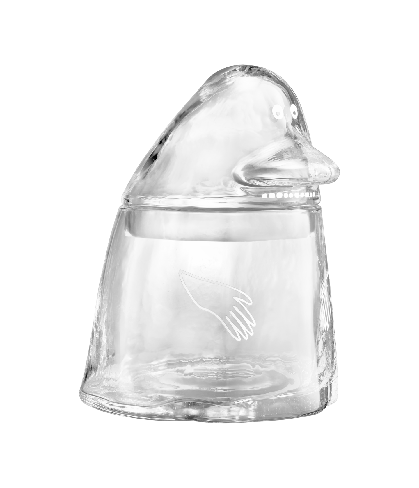 Muurla Muumi lasipurkki Mörkö 19,5 cm