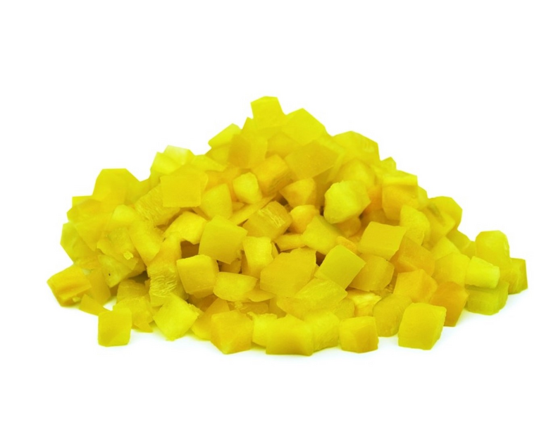 Valmix paprikakuutio keltainen 10mm 2kg