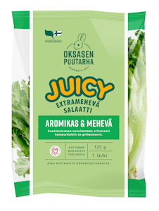 Oksasen puutarha Juicy salaatti 125g FI