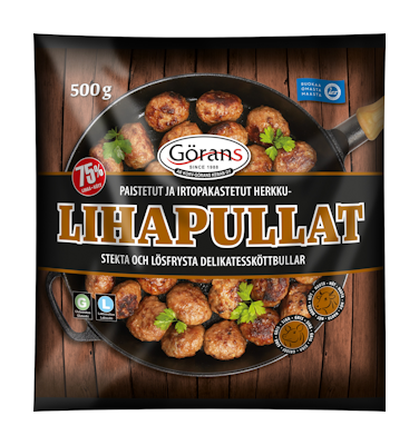 Görans herkkulihapullat 500g gluteeniton pakaste