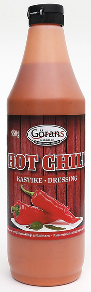 Görans Hot Chili kastike 950g
