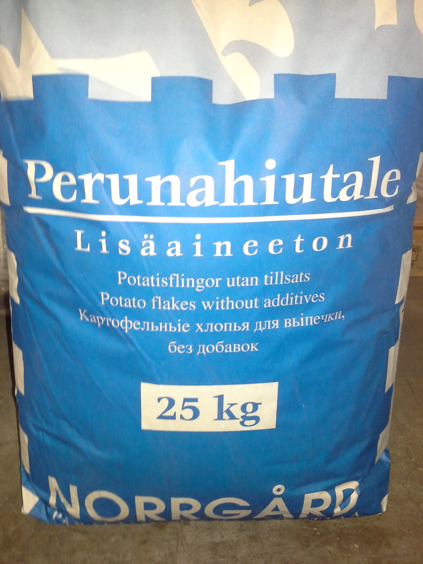 Norrgård perunahiutale 25kg lisäaineeton