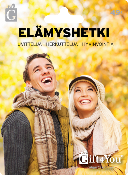 Gift4You aktiviteetti-lahjakortit