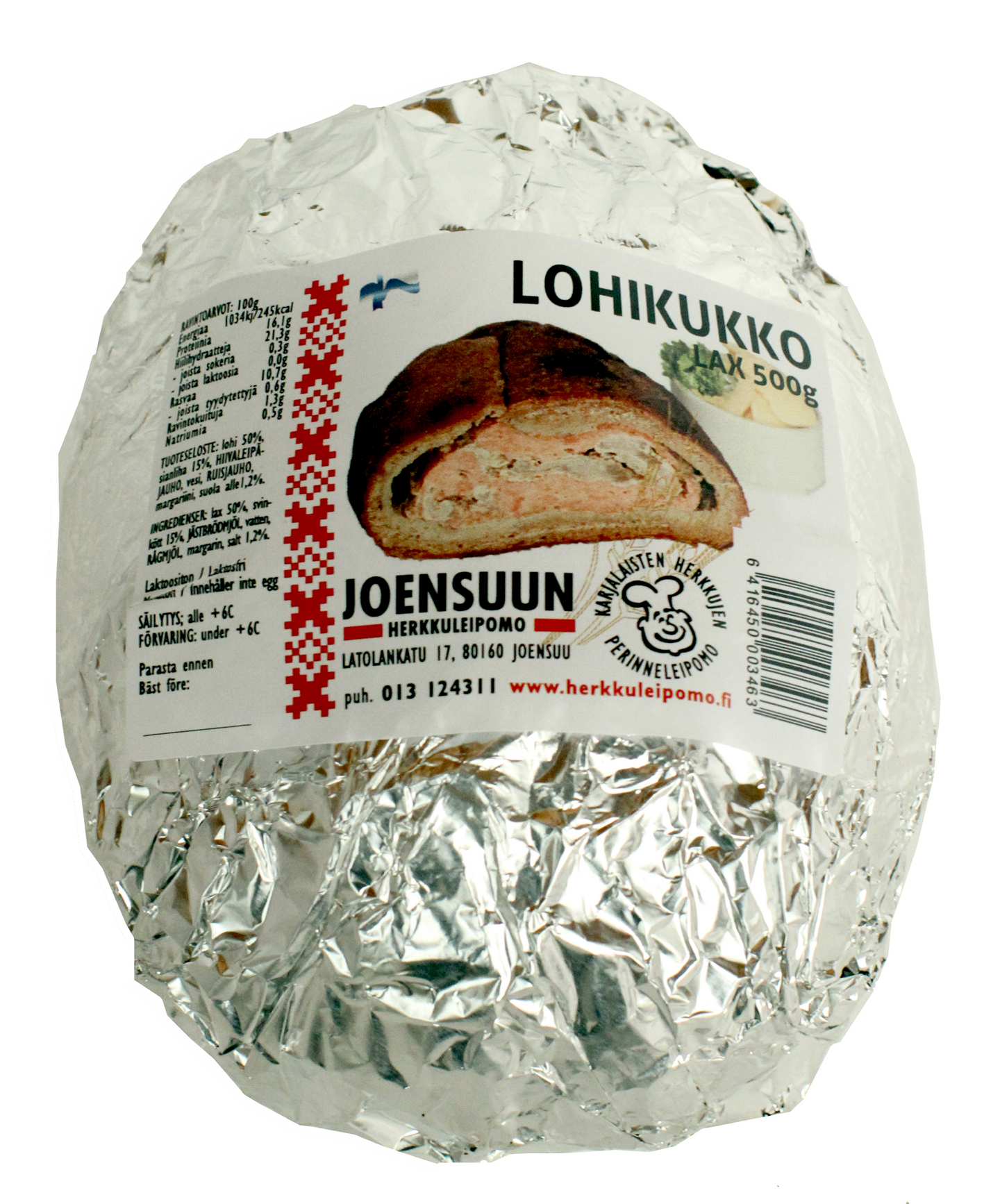 Herkkuleipomon lohikukko 500 g