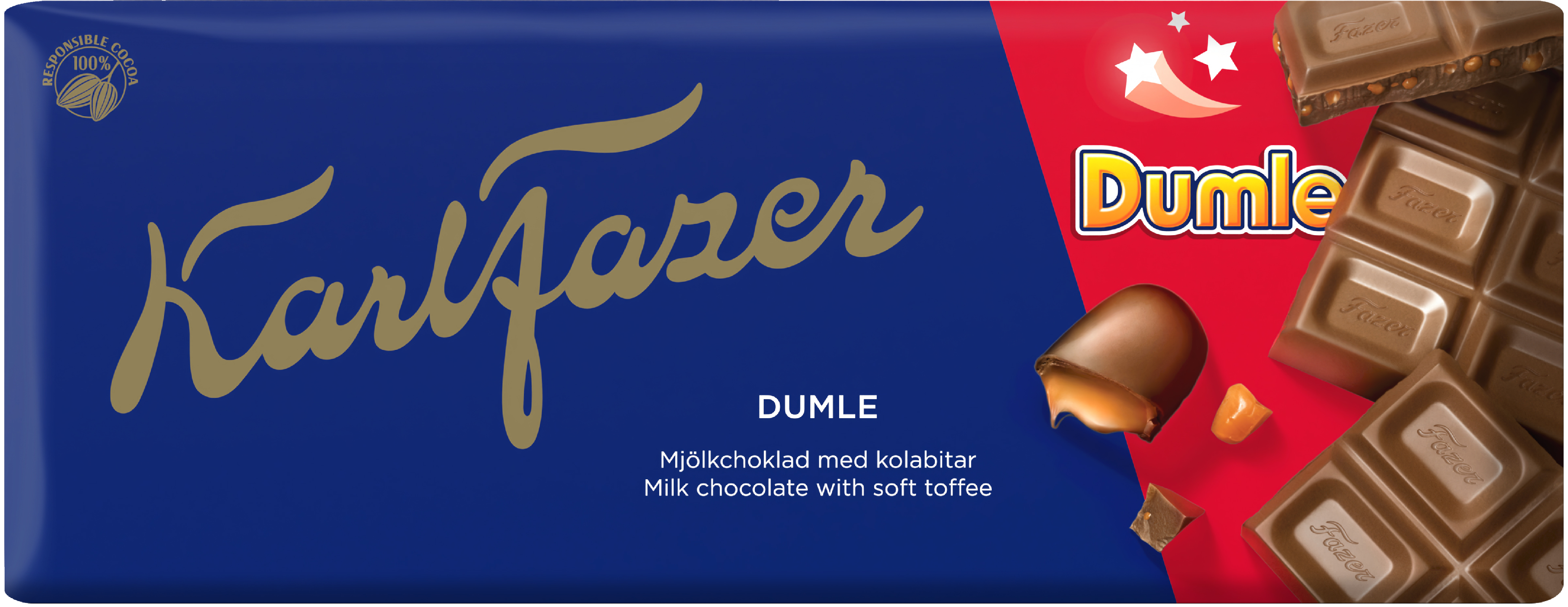 Karl Fazer Dumle maitosuklaalevy 180g