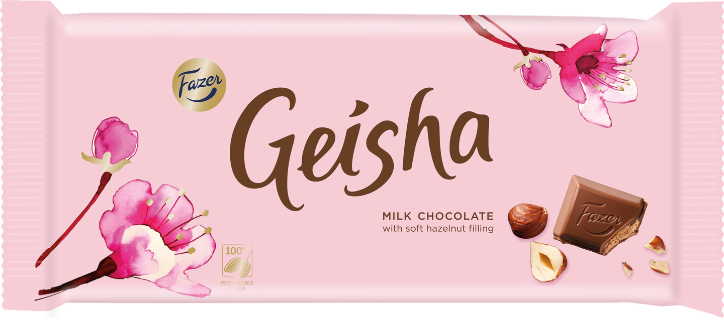 Geisha 121g täytesuklaalevy