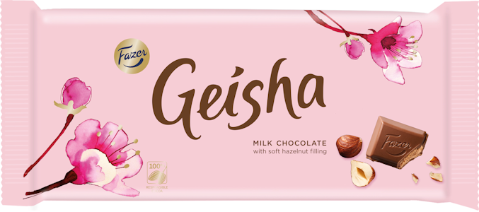 Geisha 121g täytesuklaalevy