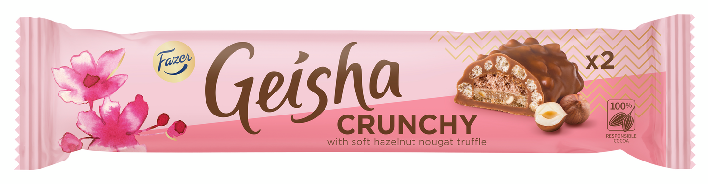 Fazer Geisha Crunchy suklaapatukka 50g QPA