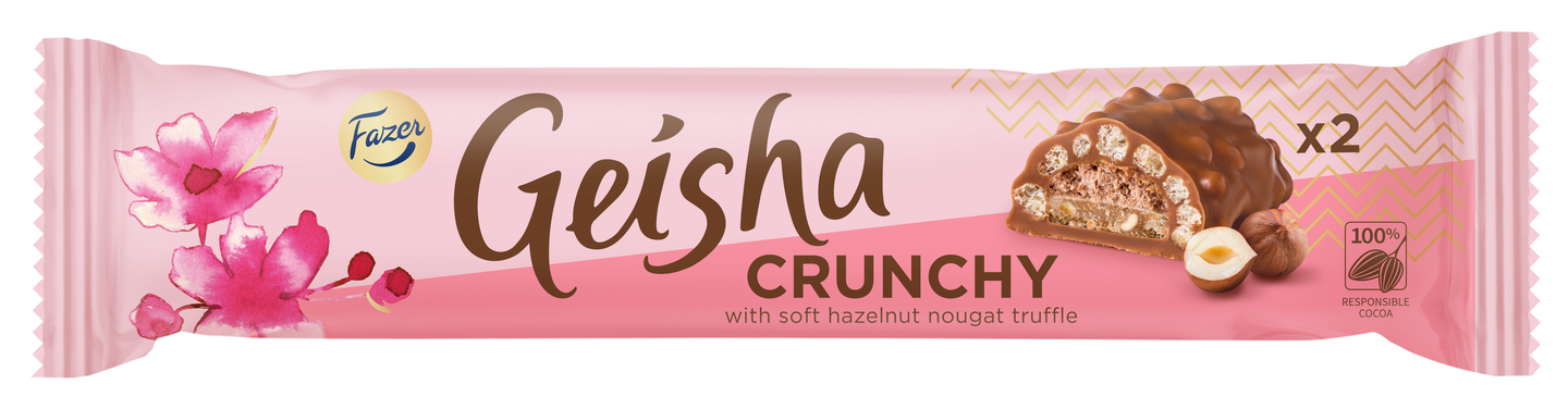 Fazer Geisha Crunchy suklaapatukka 50g