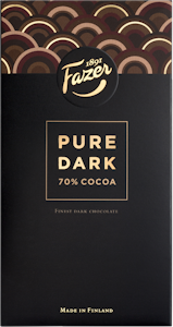 Fazer Pure dark 70% Cocoa tumma suklaalevy 95g