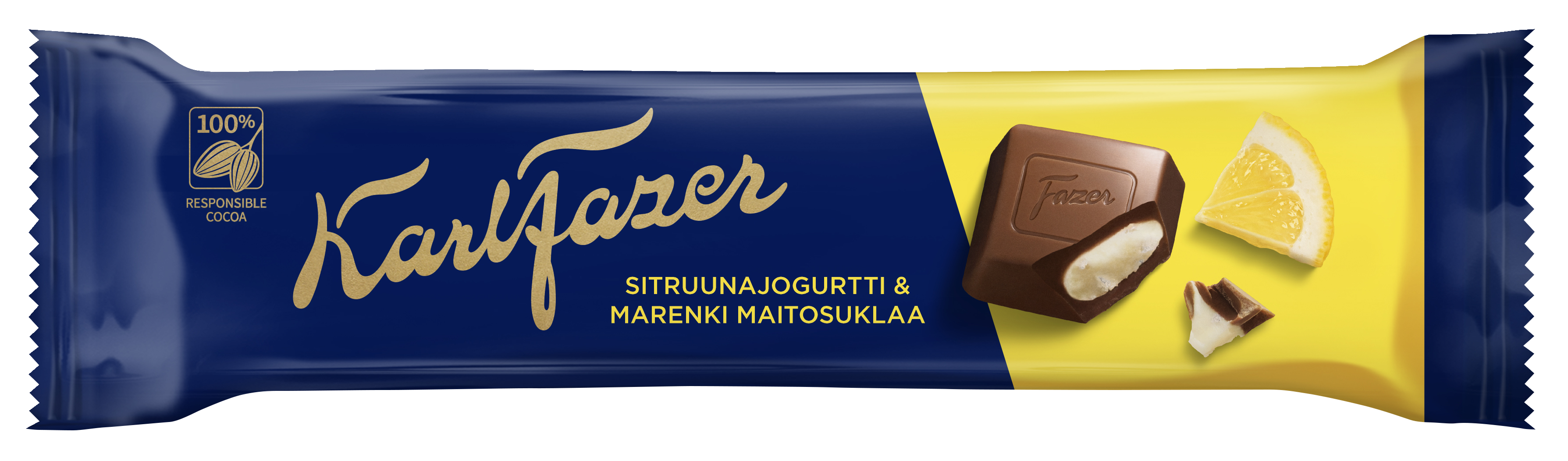 Karl Fazer Sitruunajogurtti marenki maitosuklaapatukka 37 g