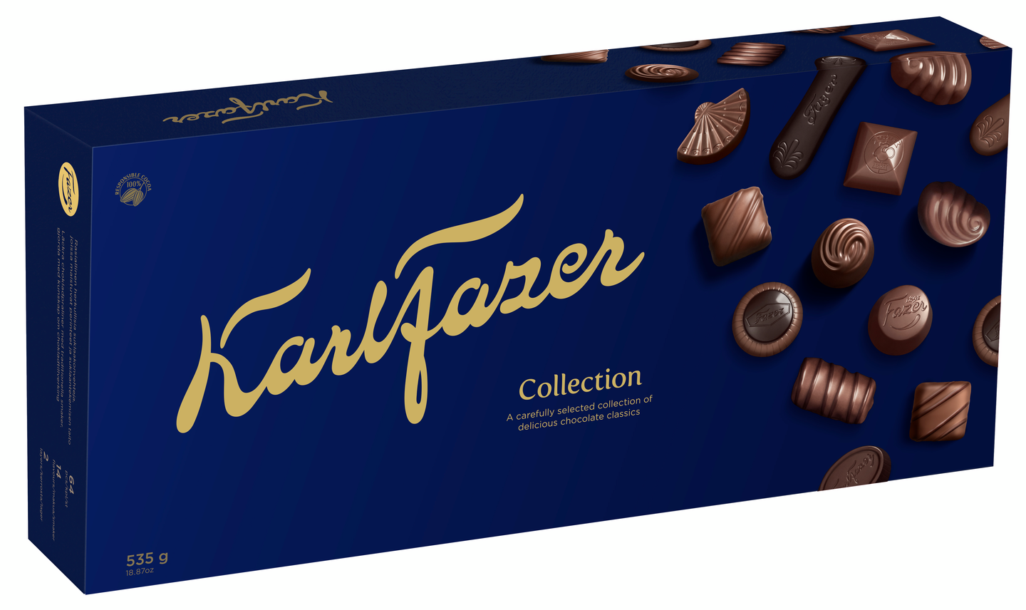 Karl Fazer Collection suklaakonvehtirasia 535g