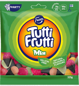 Fazer Tutti Frutti Mix karkkipussi 325g