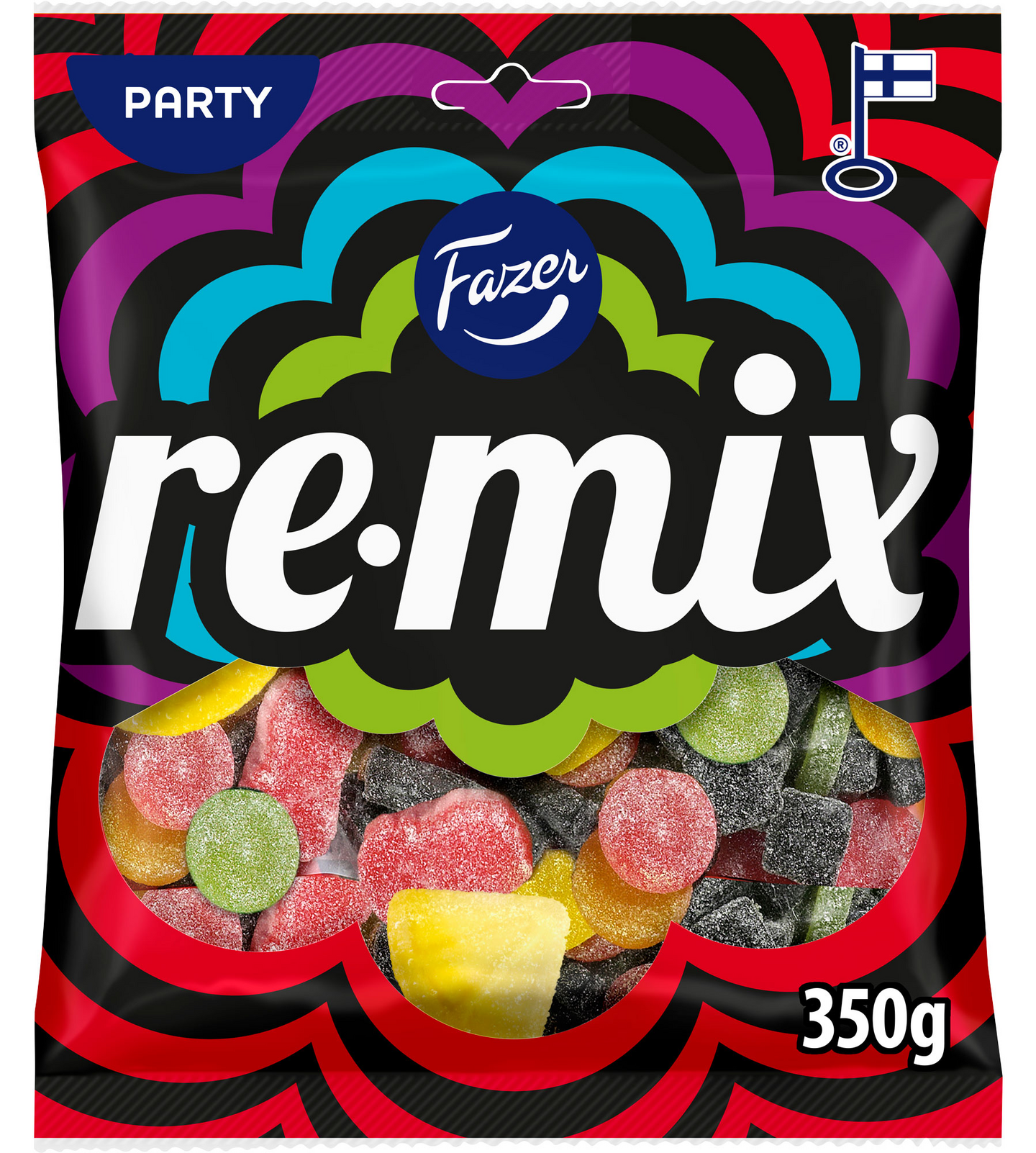 Fazer Remix karkkipussi 350g