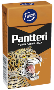 Fazer Pantteri tervapastilli 38g