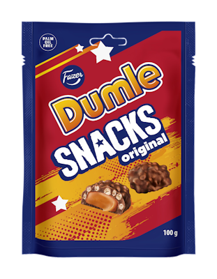 Dumle Snacks pussi 100g original
