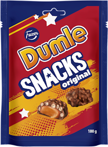 Dumle Snacks pussi 100g original