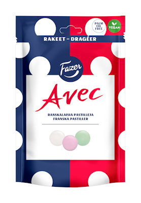 Fazer Avec ranskalaisia pastilleja 175g