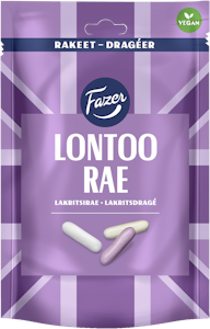 Fazer Lontoo rae lakritsi 175g