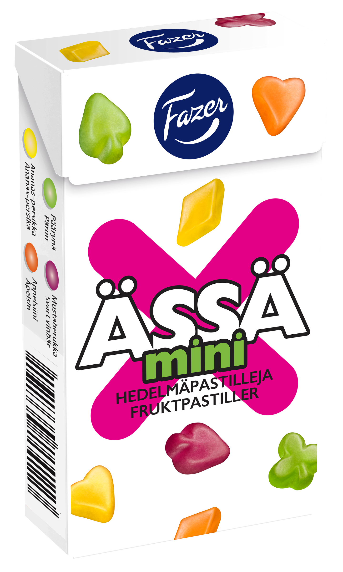 Fazer Ässä Mini hedelmäpastillit 40g