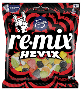 Remix Hevix karkkipussi 350g PUOLILAVA