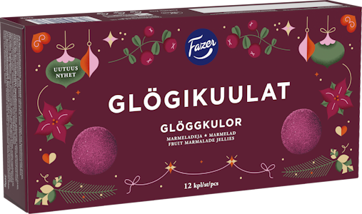 Fazer Glögikuulat makeisrasia 260g DIS