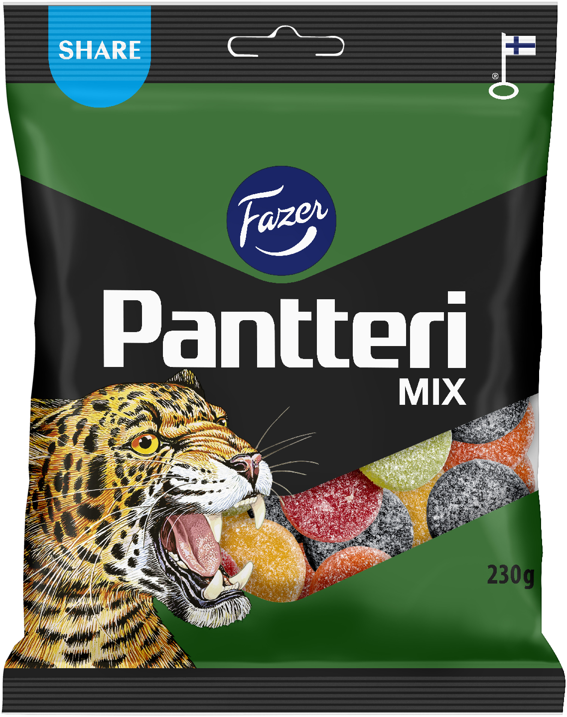 Fazer Pantteri Mix 230g