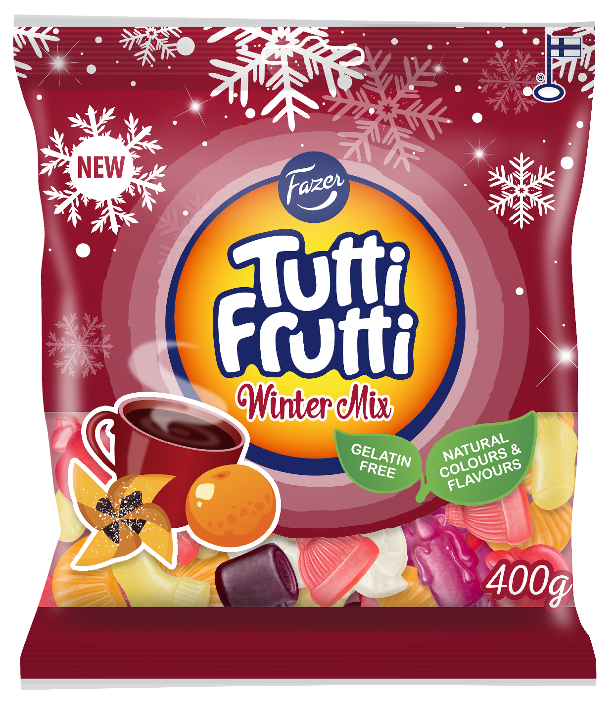 Fazer Tutti Frutti Winter Mix 400g