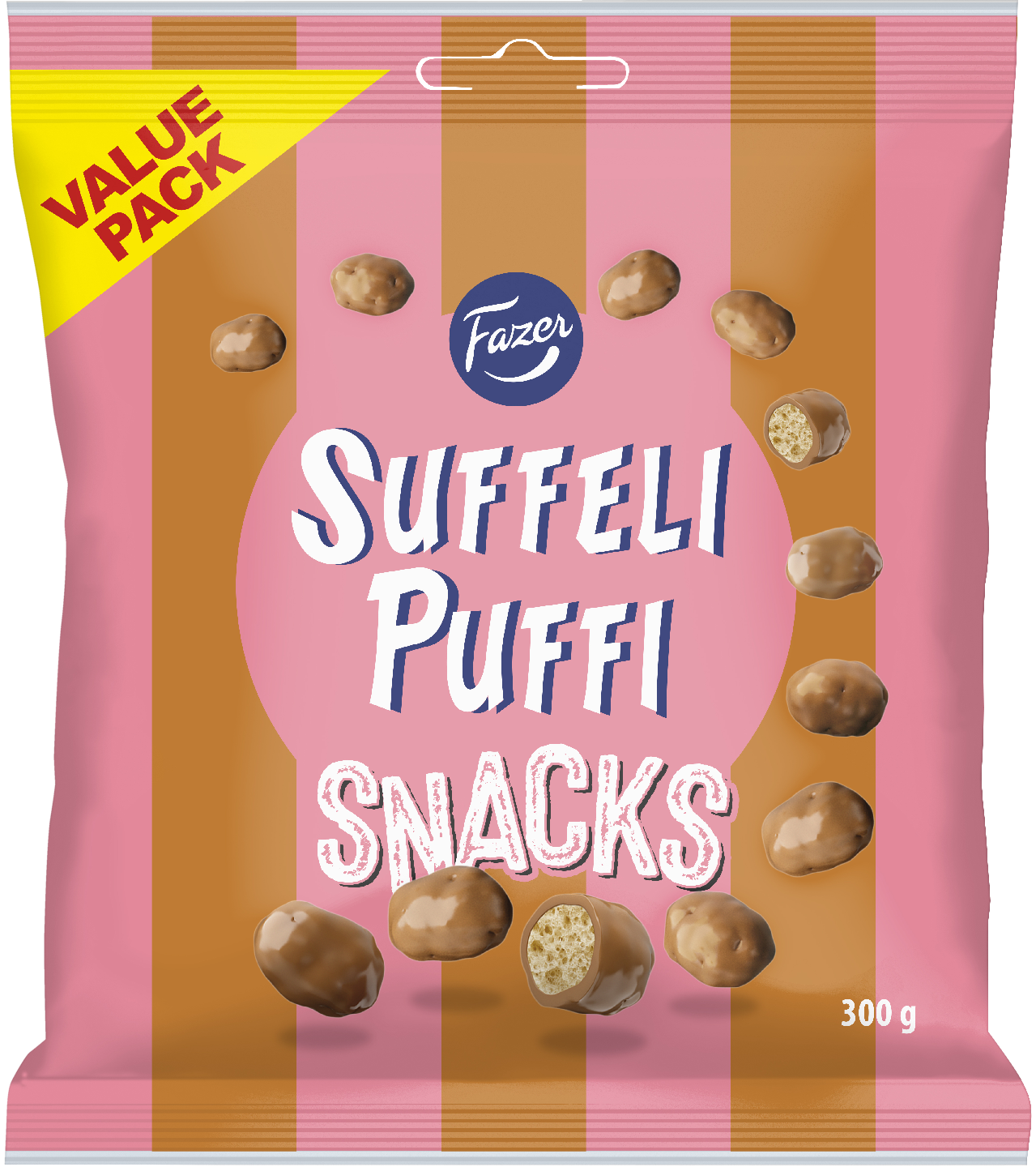 Fazer Suffeli Puffi Snacks 300g PPA