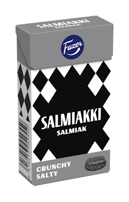 Fazer Salmiakki Crunchy Salty pastillirasia 38g