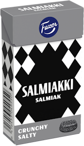 Fazer Salmiakki Crunchy Salty pastillirasia 38g