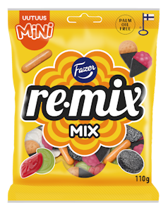 Fazer Remix Mini Mix karkkipussi 110g