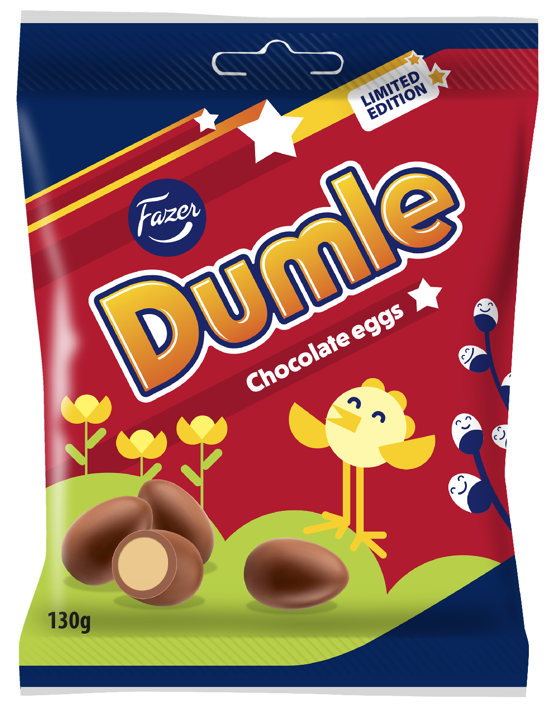 Fazer Dumle suklaamunia 130g QPA