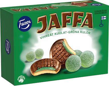 Fazer Jaffa Vihreät kuulat 300g keksi