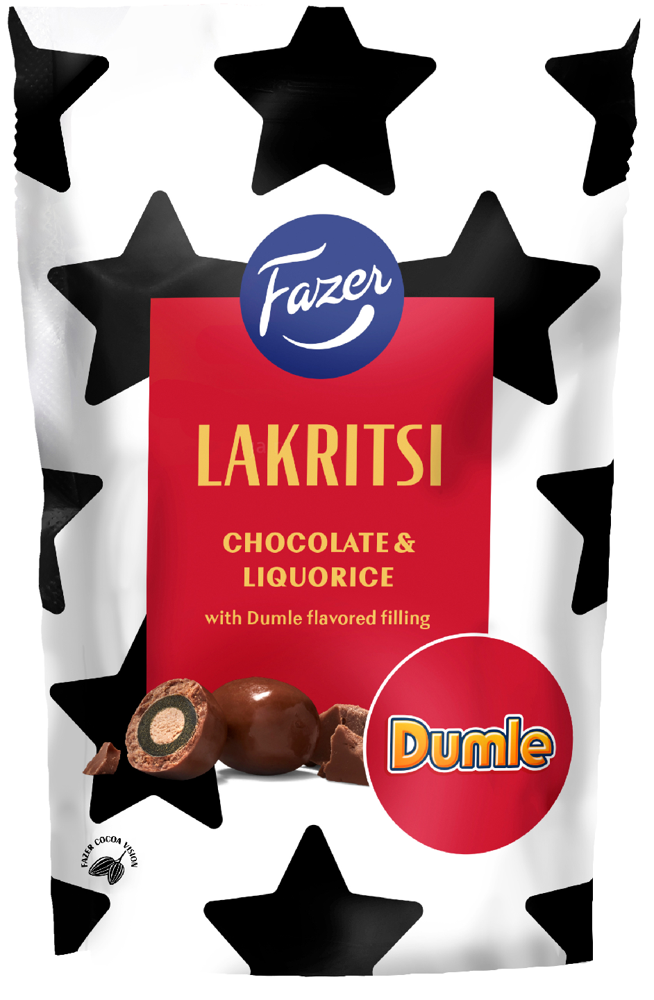 Fazer Lakritsi Chocolate Dumle 135g