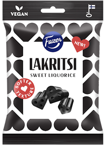 Fazer Lakritsi Sweet Liquorice makeispussi 150g