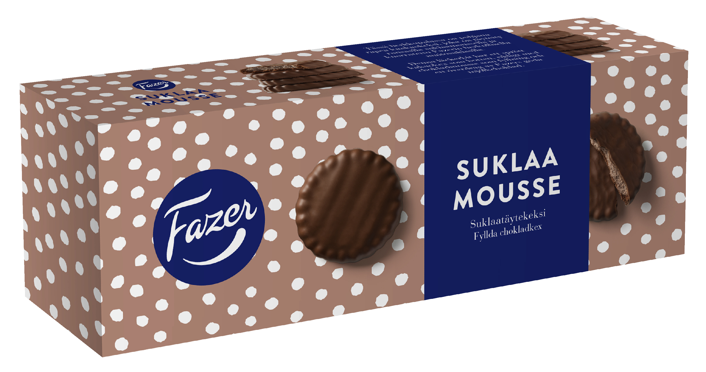 Fazer Suklaa Mousse keksi 142g 1/4LAVA