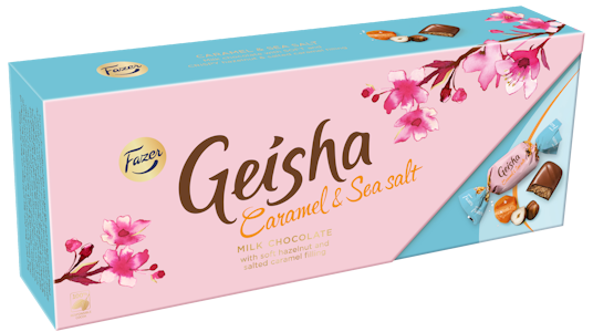 Fazer Geisha Caramel & Sea Salt 270g suklaakonvehti