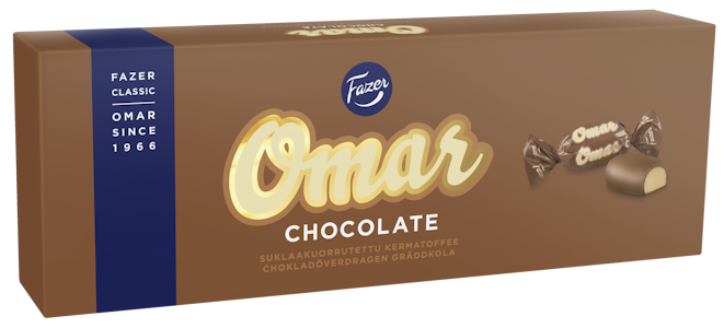 Omar kermatoffee 320g suklaa PUOLILAVA