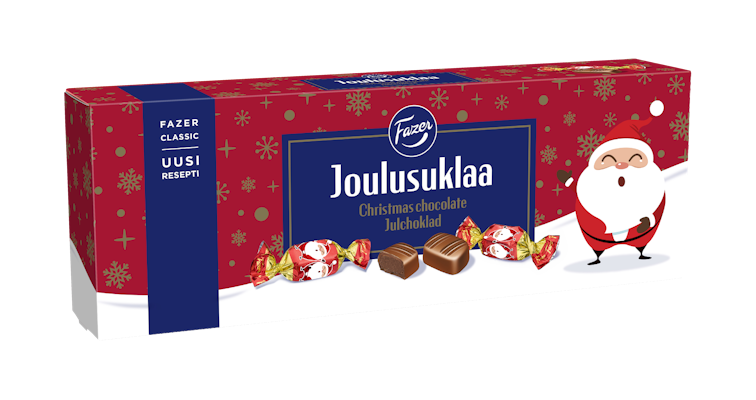 Fazer joulusuklaa suklaakonvehti 320g
