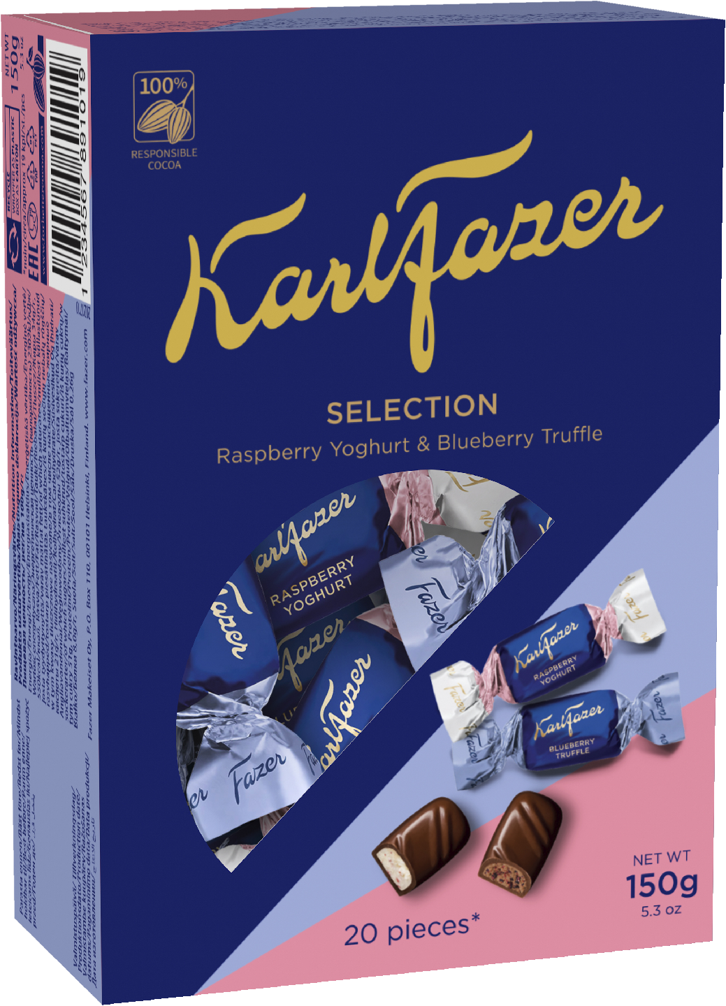 Karl Fazer Selection suklaakonvehteja 150g