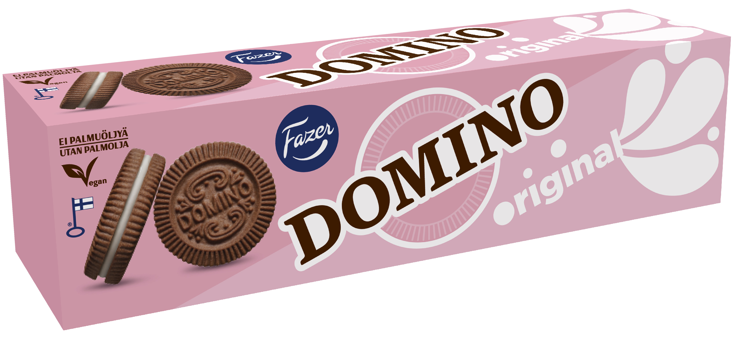 Fazer Domino Original vaniljanmakuinen täytekeksi 175g